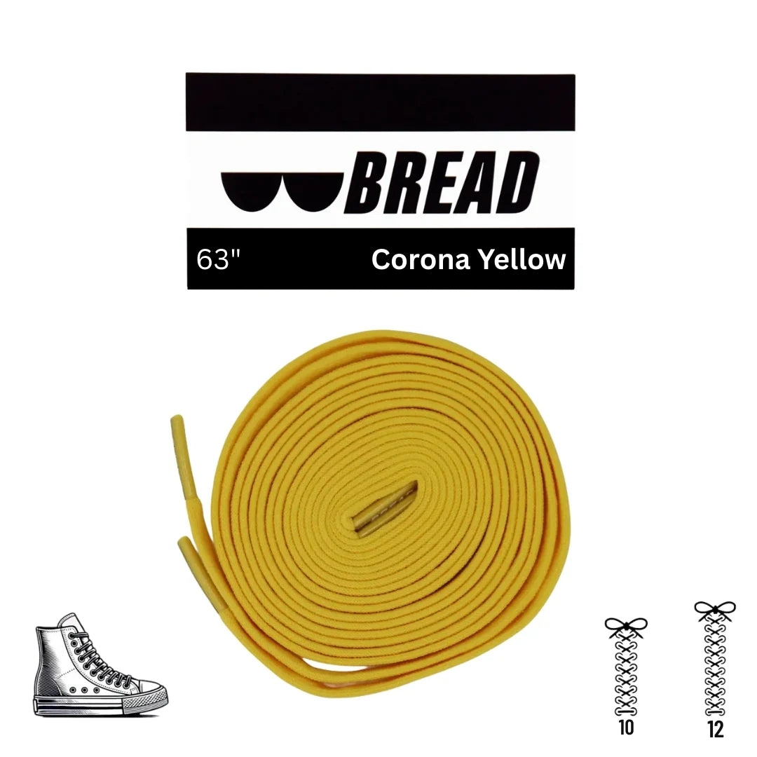 Stretchy Laces—Corona Yellow