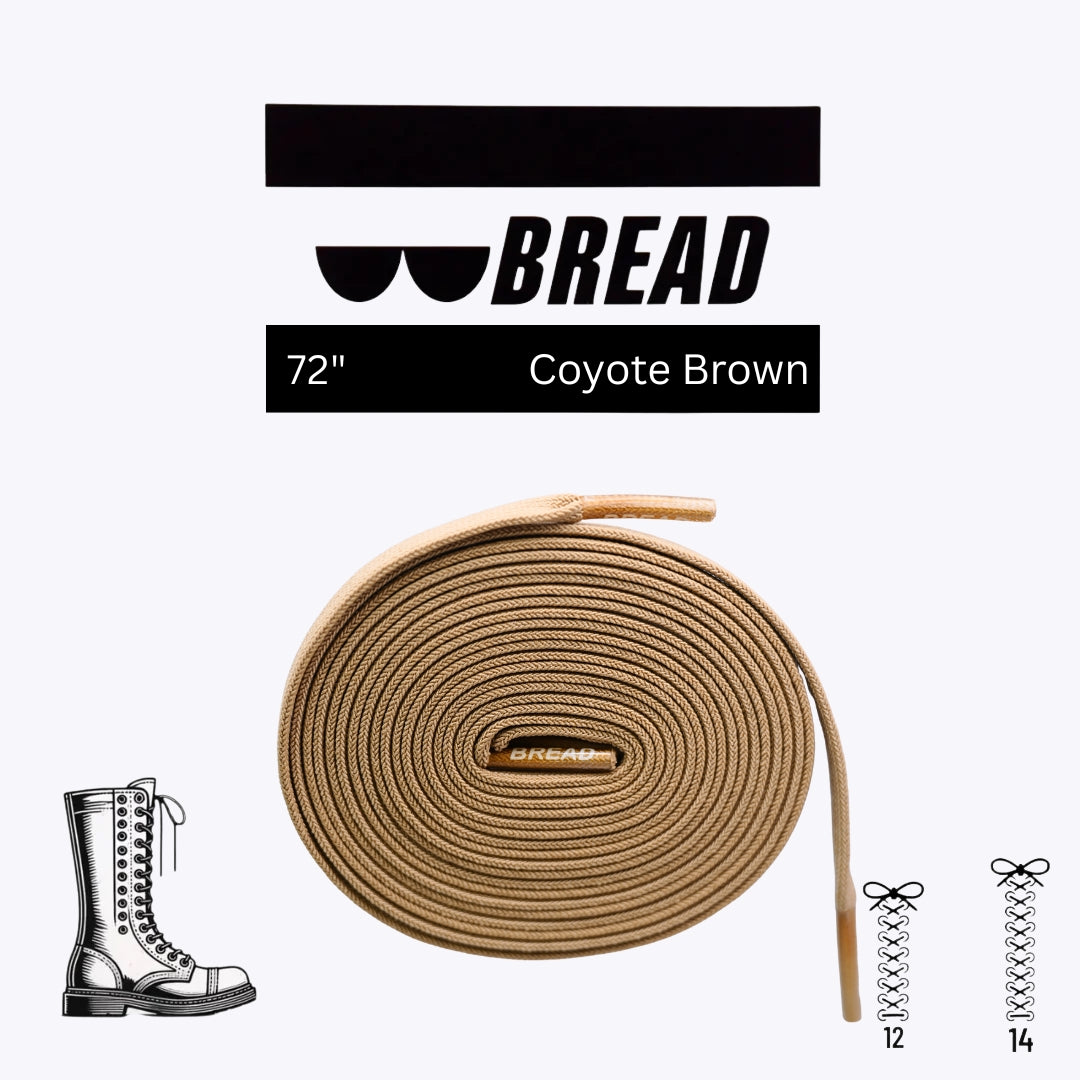 Stretchy Laces—Coyote Brown