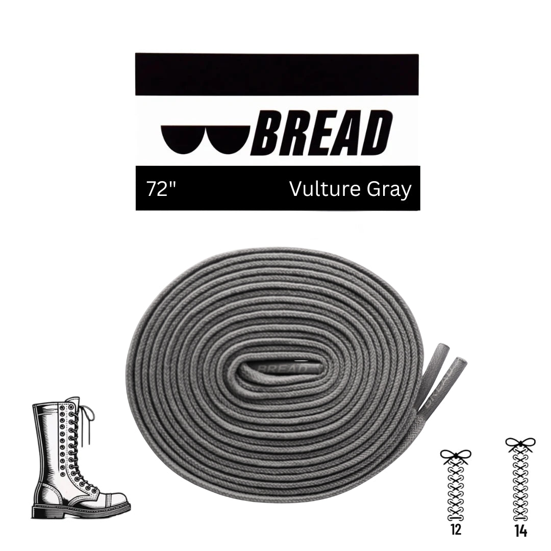Stretchy Laces—Vulture Gray