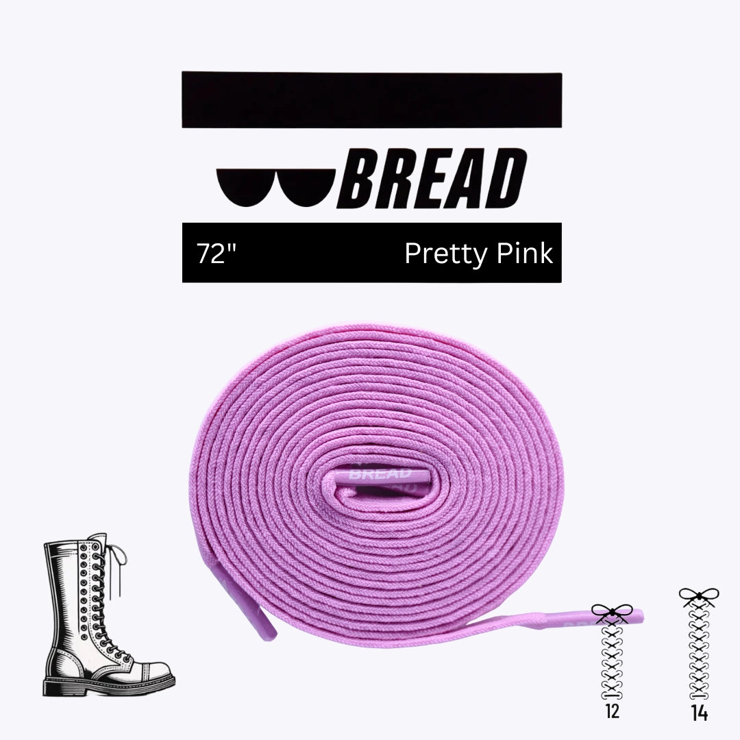 Stretchy Laces—Pretty Pink