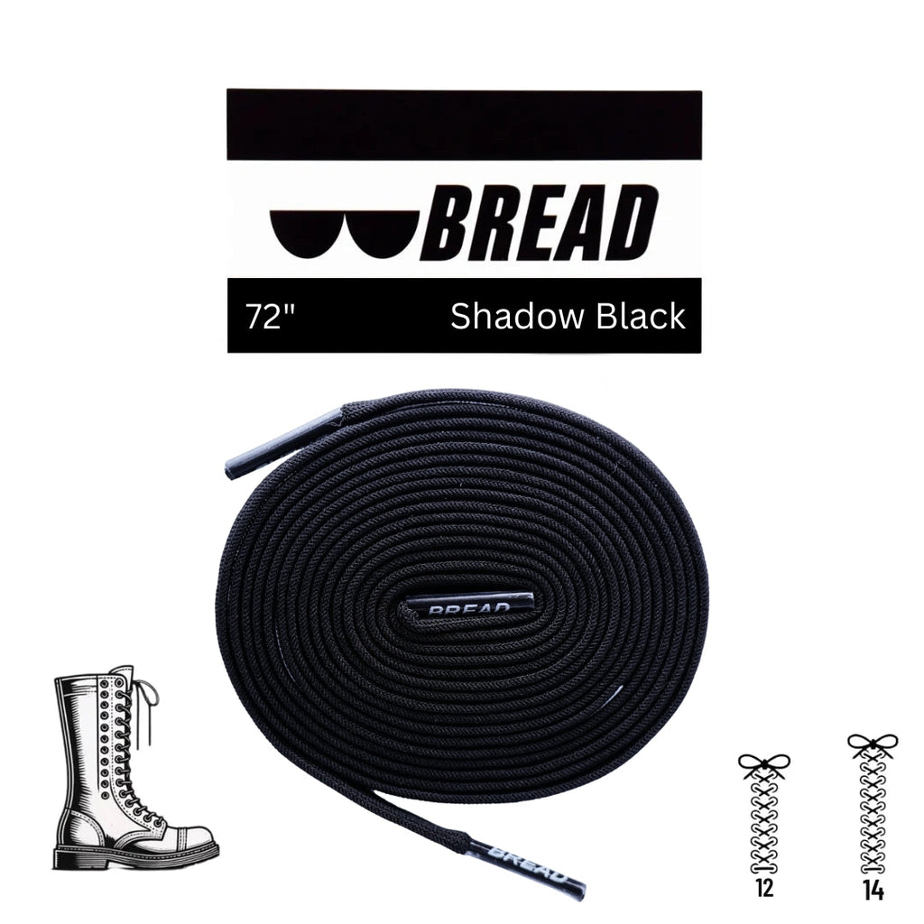 Stretchy Laces—Shadow Black