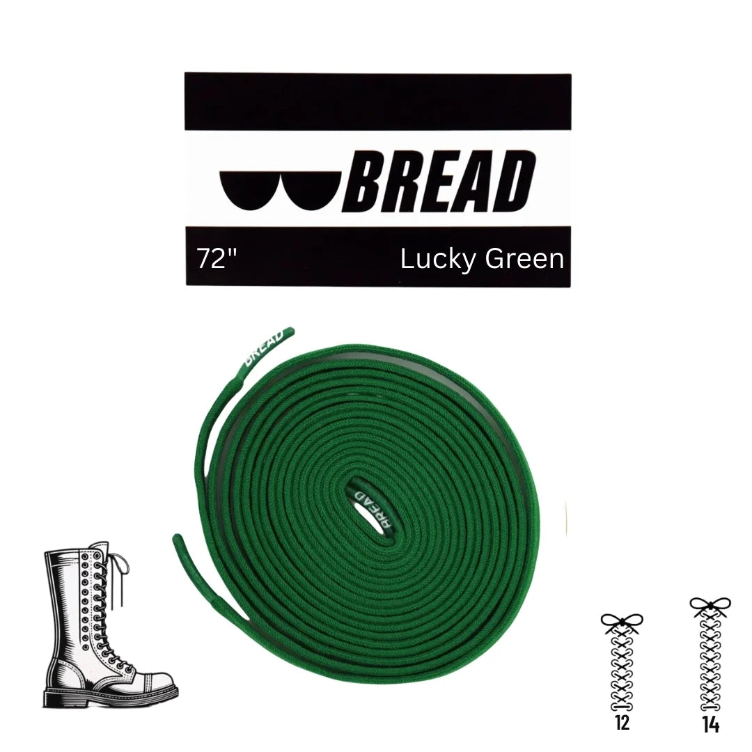 Stretchy Laces—Lucky Green