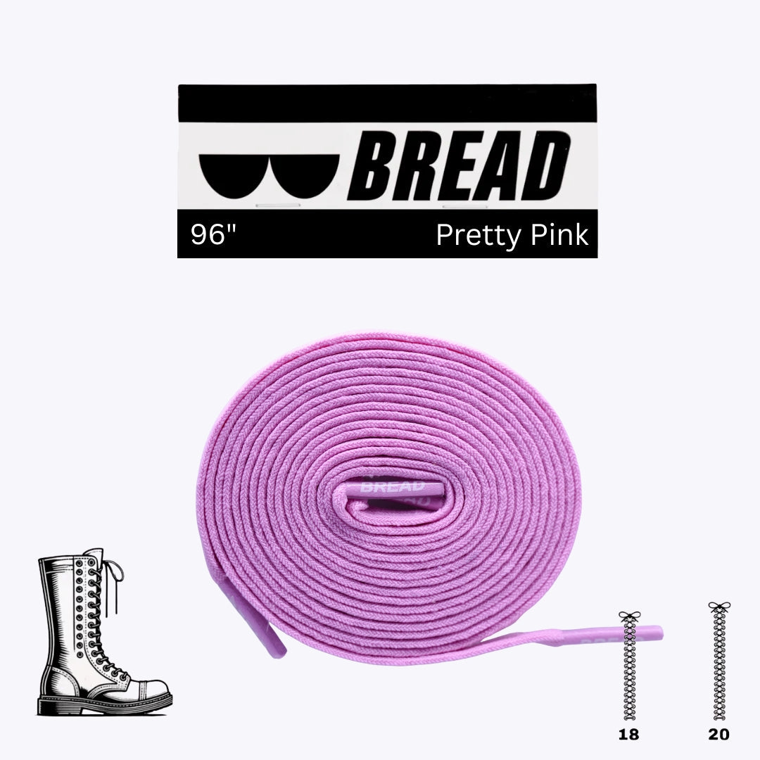 Stretchy Laces—Pretty Pink