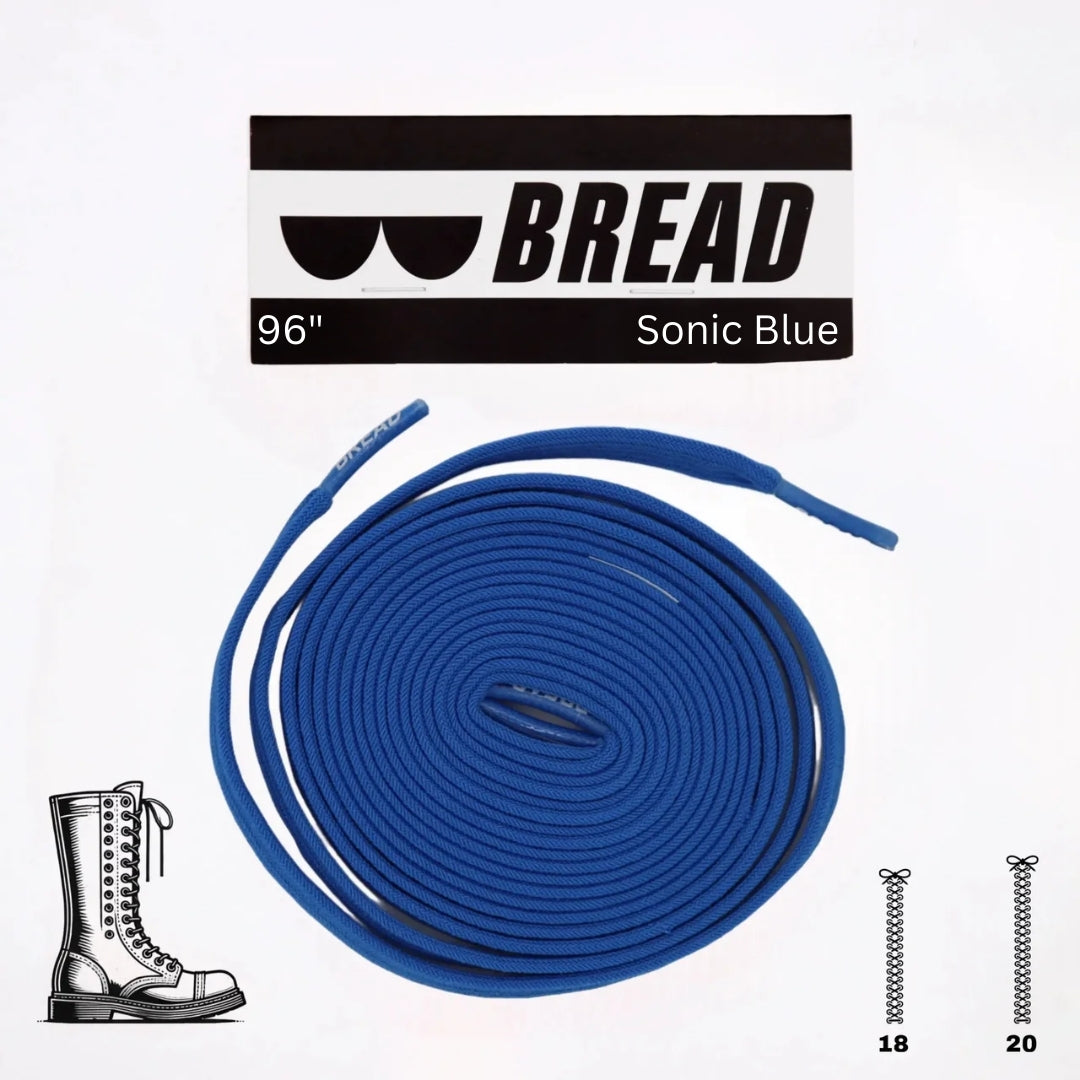 Stretchy Laces—Sonic Blue