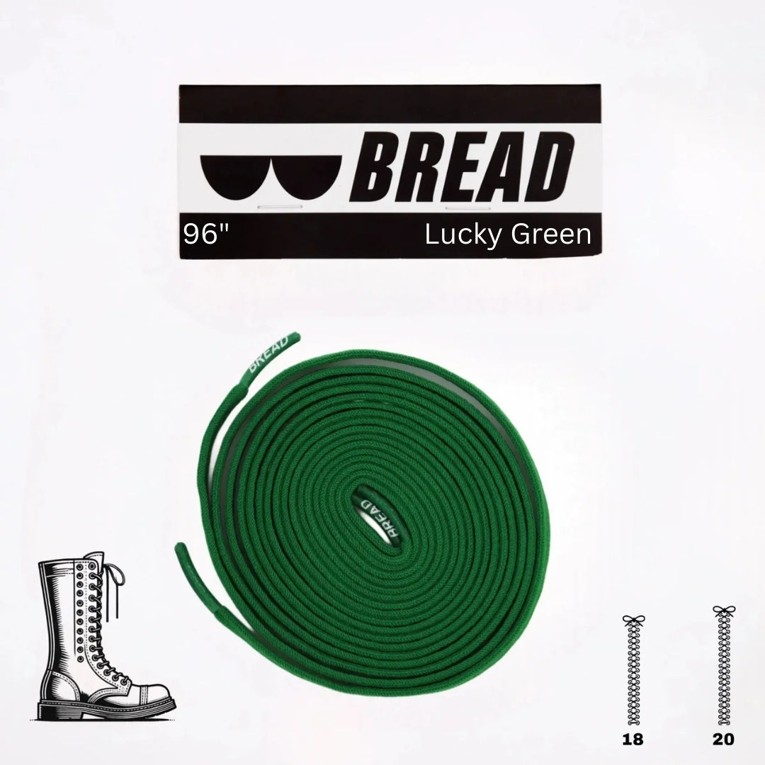 Stretchy Laces—Lucky Green