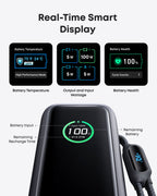 Anker Laptop Power Bank (25K, 165W, Built-In and Retractable Cables)