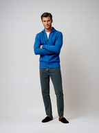 Full Zip Cotton/Cashmere Hoodie