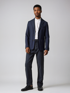 Knit Blazer—Pin Dot