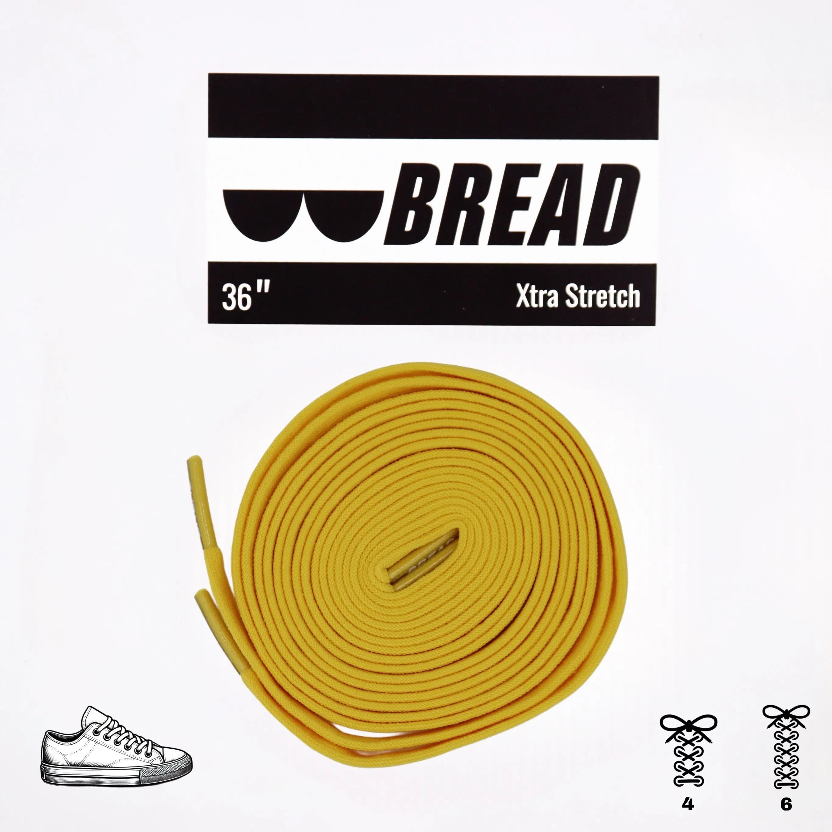 Stretchy Laces—Corona Yellow