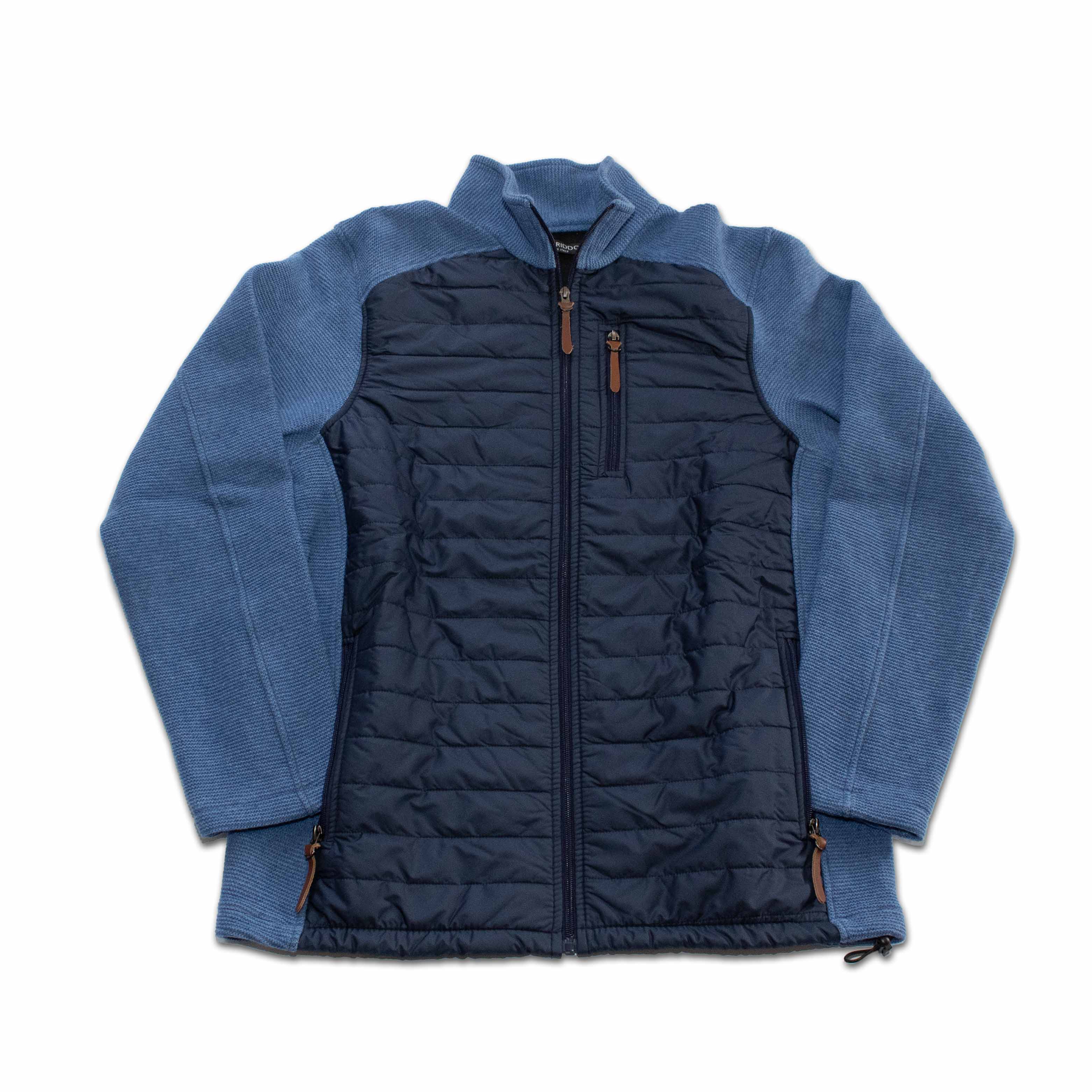 Windstopper Jacket, Quilted—Jean Blue & Navy