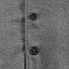 Metropolitan Dual-Layer Wool Car Coat—Grey