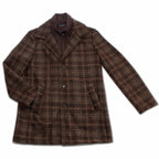 Metropolitan Dual-Layer Wool Car Coat—Chestnut