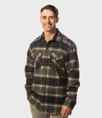Men's Classic Flannel Shirt - Earth