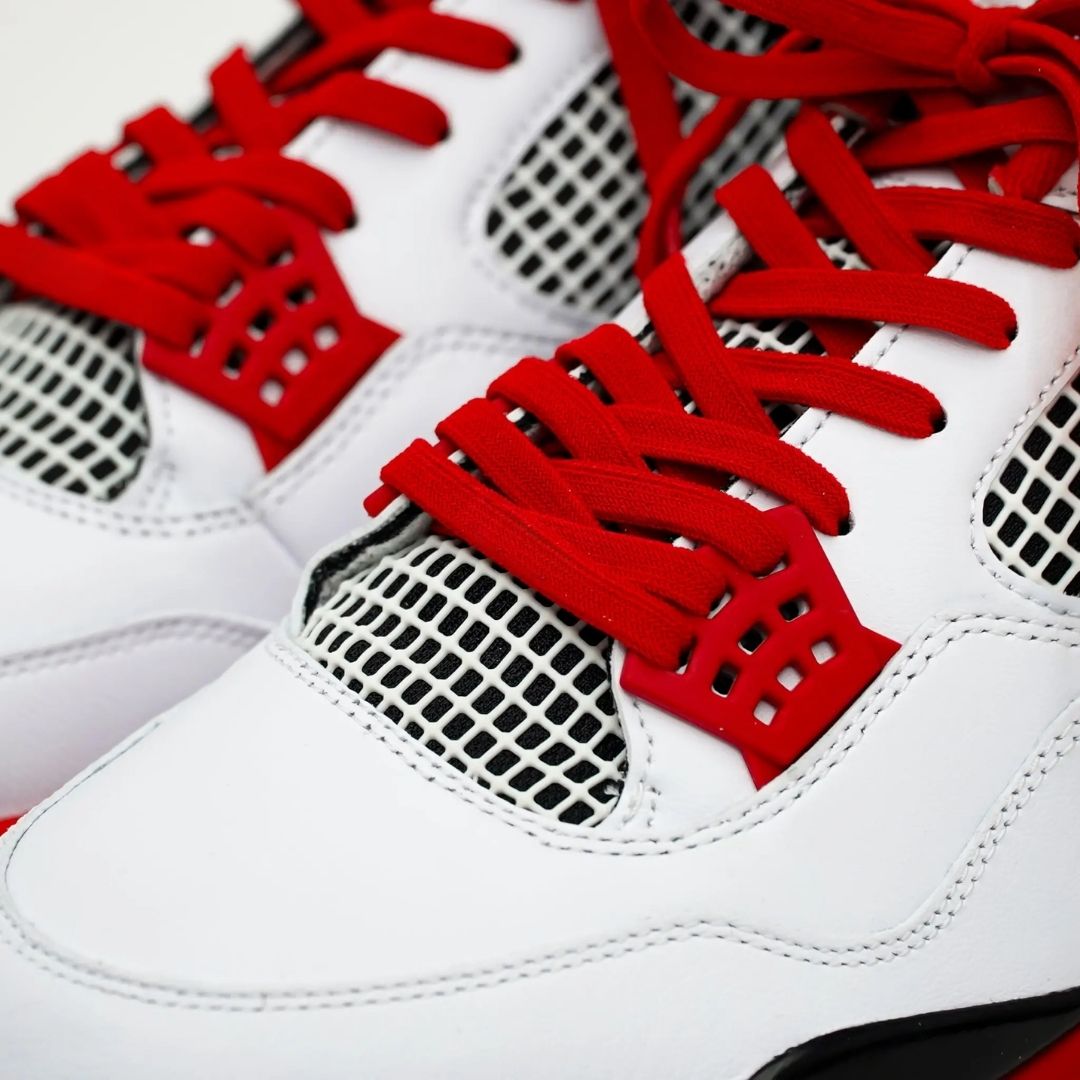 Stretchy Laces—Bold Red