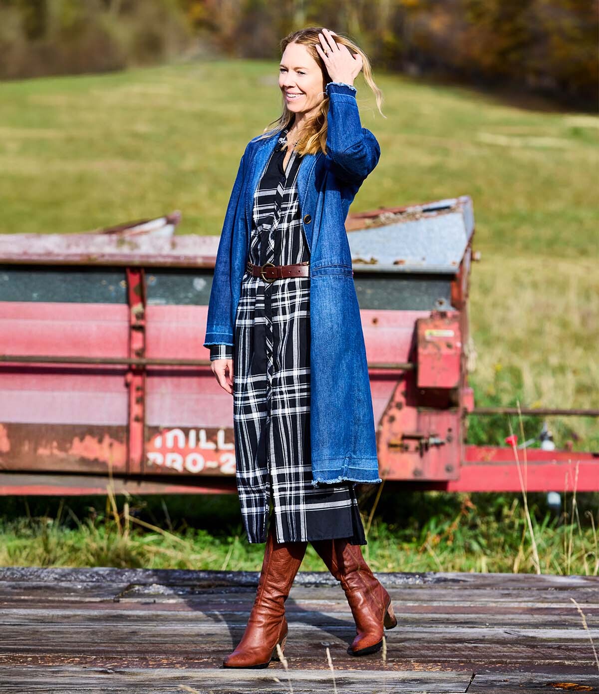 Women's Classic Shirt Dress - Chicago