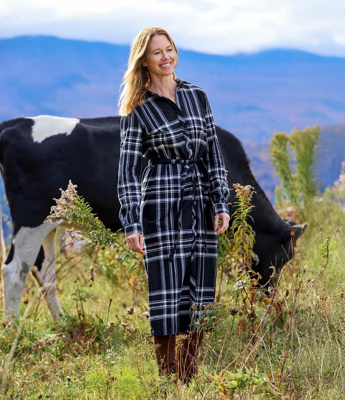Women's Classic Shirt Dress - Chicago