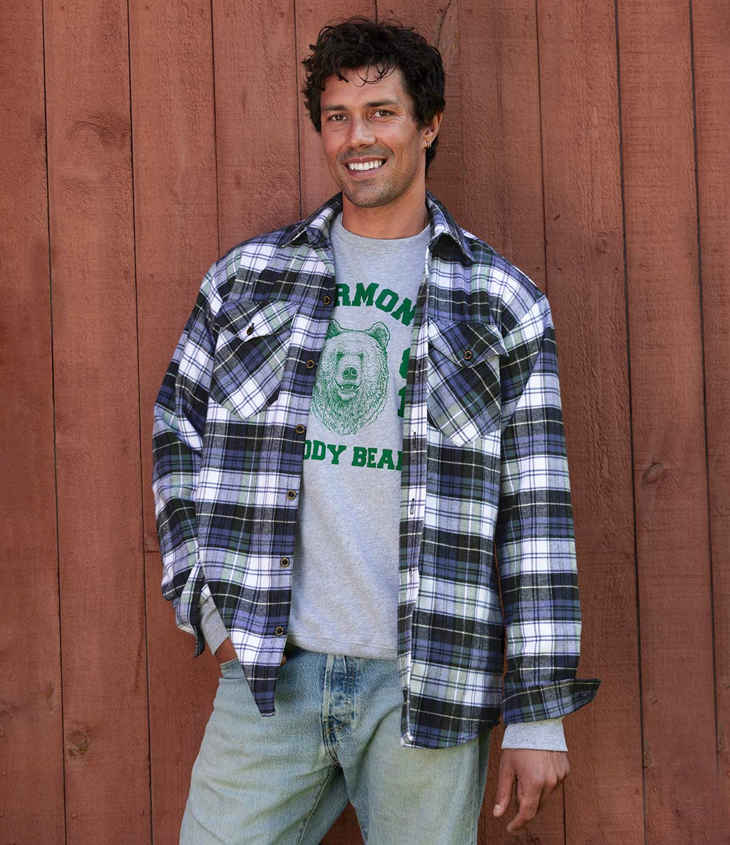 Men's Classic Flannel Shirt - Campbell