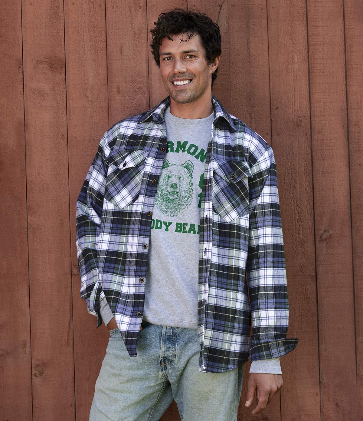 Men's Classic Flannel Shirt - Campbell