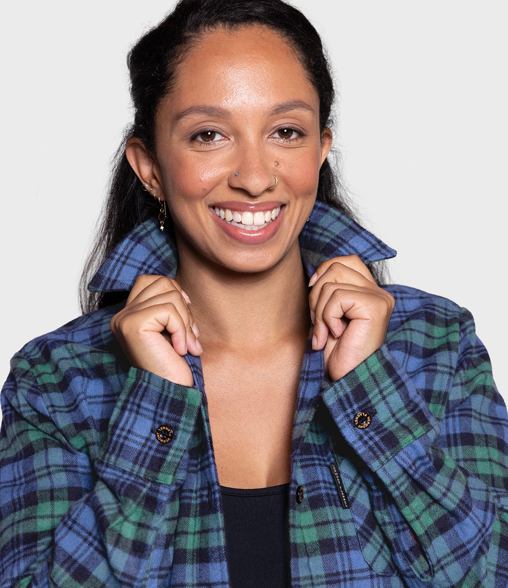 Women's Classic Flannel Shirt - Black Watch