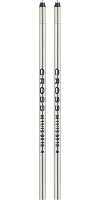 Mini Ballpoint Pen Refill - Black - Medium - Dual Pack