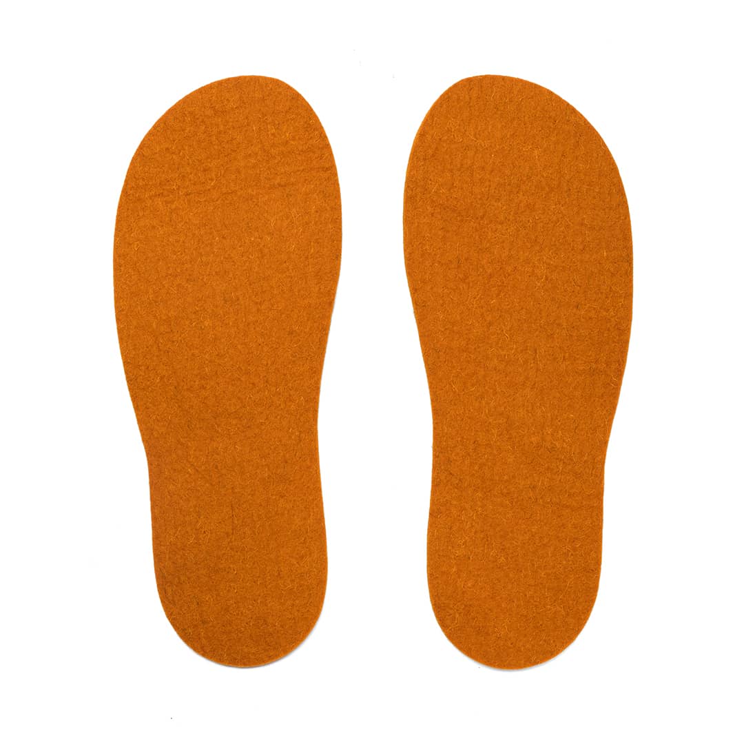 Kyrgies Felt Insoles - Dark