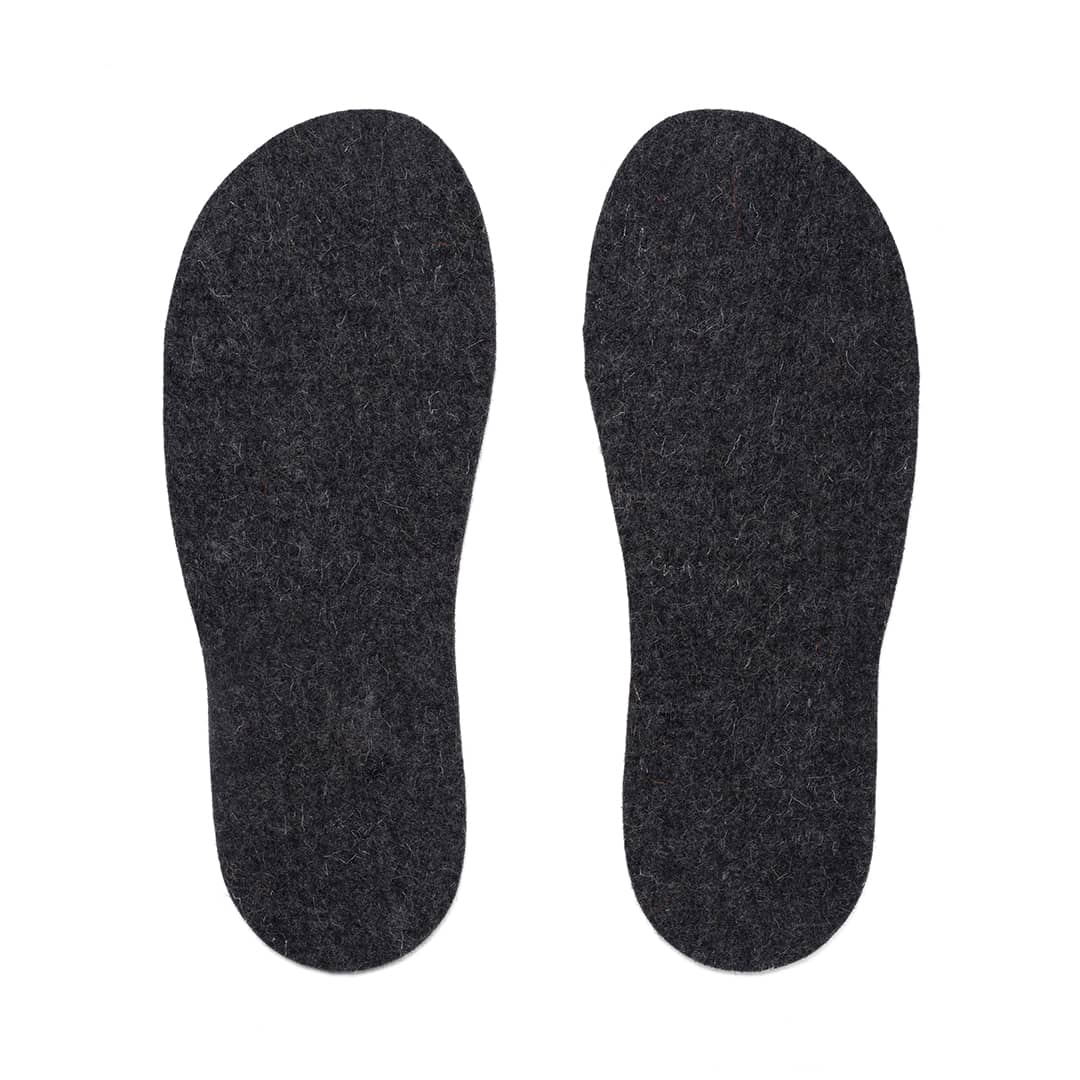 Kyrgies Felt Insoles - Dark