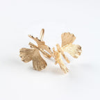 Gold Garden Napkin Ring - Set of 4