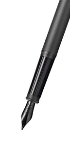 Century® II Black PVD Micro-knurl Fine Nib Fountain Pen